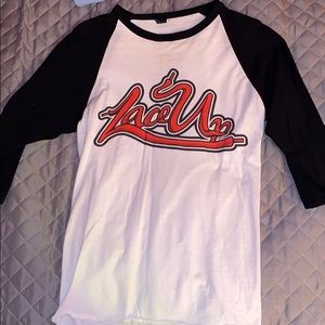 Lace Up Baseball Tee